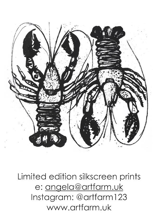 Art Farm - Silkscreen Prints by Angela Hall