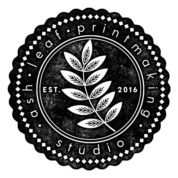 Ash Leaf Printmaking
